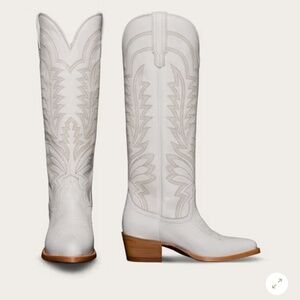 Tecovas The Abby Cowgirl Boots Snow Leather